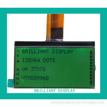 Stn (Yellow-Green) LCD Graphic Module with RoHS Certification (VTM88996B)